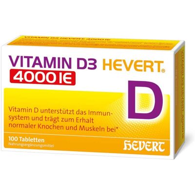 Vitamin D3 Hevert 4000 I.E. Tabletten Vitamin D3 Hevert 4000 I.E. Tabletten