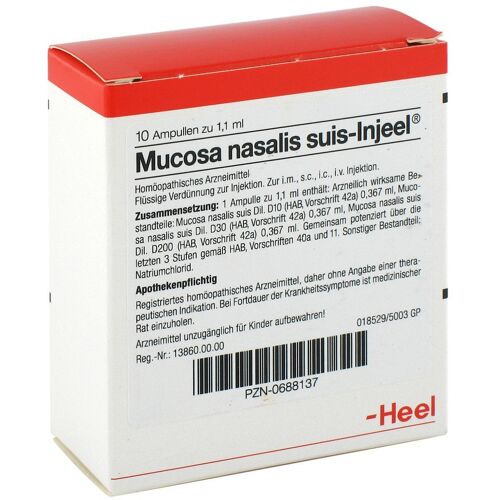 Mucosa nasalis suis Injeel Ampullen