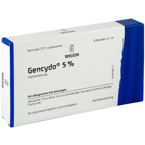 Weleda Gencydo 5% Injektionslösung