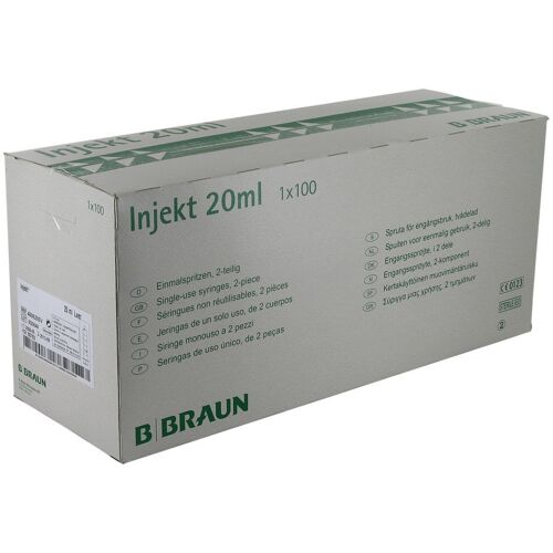 Braun Injekt Spritzen mit exzentr. Konus Luer