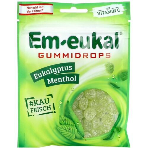 Em Eukal Gummidrops Eukalyptus-menthol zuckerhalt.