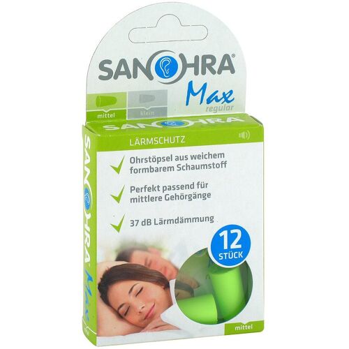 Sanohra max Gehörschutzstöpsel für Erwachsene