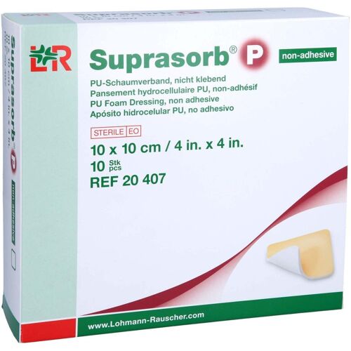 Suprasorb P Pu-schaumv.10x10 cm nicht klebend