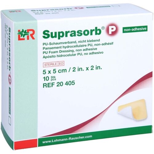 Suprasorb P Pu-schaumv.nicht klebend 5x5 cm