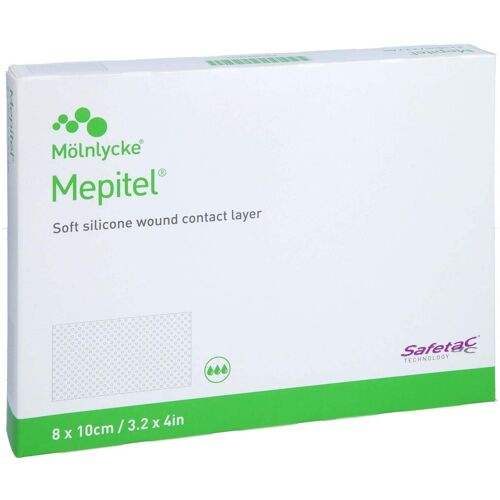 Mepitel Silikon Netzverband 8x10 Cm Steril