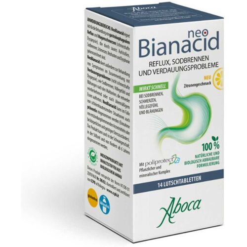 Aboca Neo Bianacid Lutschtabletten Zitronengeschmack