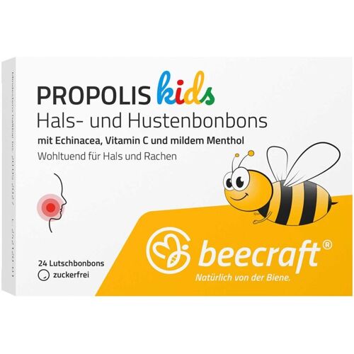 Beecraft Kids Propolis Hals- Und Hustenbonbons