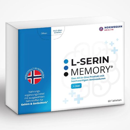 L-Serin Memory mit Jod Tabletten