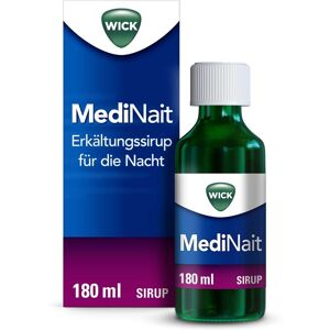 WICK Pharma - Modell - Erkältungssirup für die Nacht - Hustenmedikament WICK Pharma - Modell - Erkältungssirup für die Nacht - Hustenmedikament