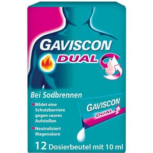 GAVISCON Calcium Sodium Alginate Suspension - Sodbrennen GAVISCON Calcium Sodium Alginate Suspension - Sodbrennen