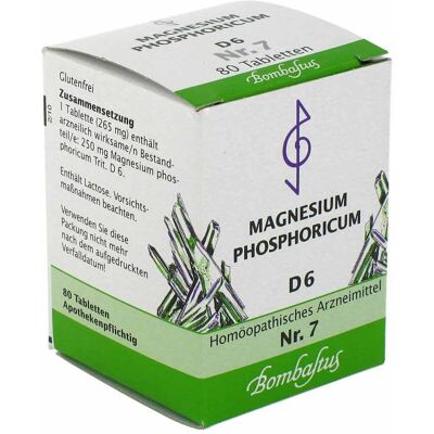 Bombastus-Werke AG Magnesiumphosphoricum D6 Tabletten - Homöopathisches Arzneimittel Bombastus-Werke AG Magnesiumphosphoricum D6 Tabletten - Homöopathisches Arzneimittel