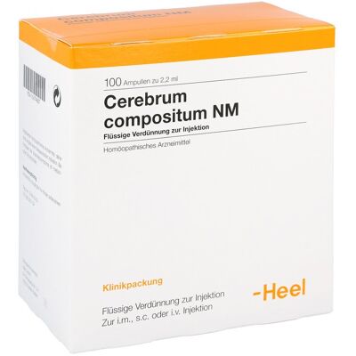 Heel Cerebrum Compositum NM - Selen - 100 Ampullen Heel Cerebrum Compositum NM - Selen - 100 Ampullen