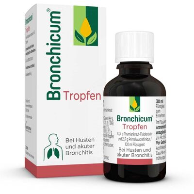 MCM Klosterfrau Vertriebsgesellschaft mbH Bronchicum Gocce - Hustenmittel MCM Klosterfrau Vertriebsgesellschaft mbH Bronchicum Gocce - Hustenmittel