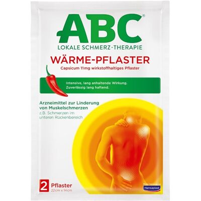 ABC Modell Capsicum Wärmepflaster - Wärmepflaster gegen Muskelschmerzen ABC Modell Capsicum Wärmepflaster - Wärmepflaster gegen Muskelschmerzen