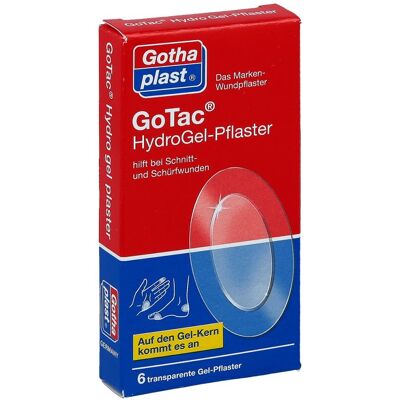 Gothaplast Gotac Wundfilm mit Gelkissen - Verband Gothaplast Gotac Wundfilm mit Gelkissen - Verband