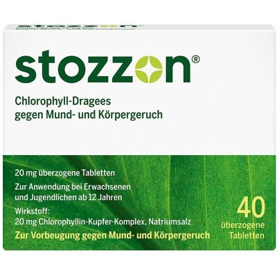 Queisser Pharma GmbH & Co. KG STOZZON Chlorophyll-Tabletten - Mund- & Körpergeruch Queisser Pharma GmbH & Co. KG STOZZON Chlorophyll-Tabletten - Mund- & Körpergeruch