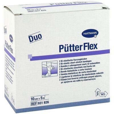 Paul Hartmann AG Pütter Flex Duo Bandage - Unterstützende Elastische Binde Paul Hartmann AG Pütter Flex Duo Bandage - Unterstützende Elastische Binde