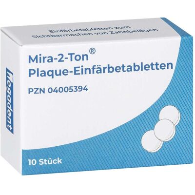 Mira 2 Ton Plaque Einfärbe Tabletten Mira 2 Ton Plaque Einfärbe Tabletten