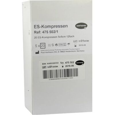 Paul Hartmann AG Sterile ES-Kompressen 5x5 cm - Großpackung Paul Hartmann AG Sterile ES-Kompressen 5x5 cm - Großpackung
