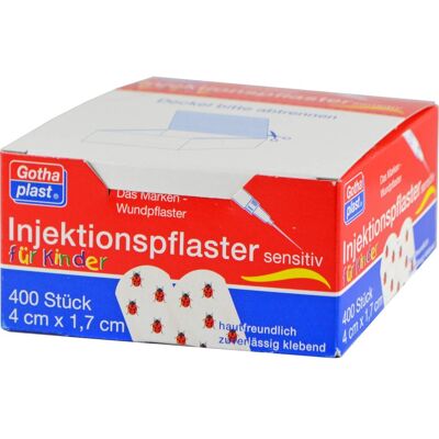 Gothaplast Injektionspfl.kinder Käfer 1,7x4 cm Gothaplast Injektionspfl.kinder Käfer 1,7x4 cm