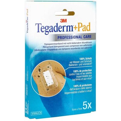 3M Tegaderm + Pad Wasserdicht Medizinischer Pflaster 3M Tegaderm + Pad Wasserdicht Medizinischer Pflaster