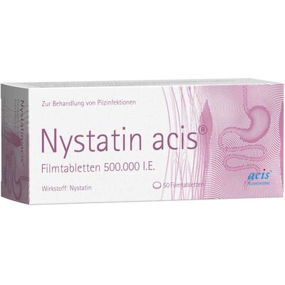 Acis Nystatin Filmtabletten - Darmbehandlung Acis Nystatin Filmtabletten - Darmbehandlung