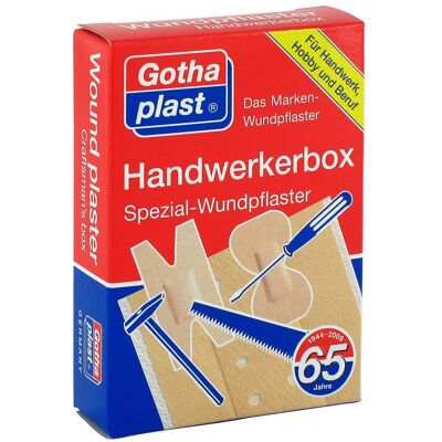 GOTHAPLAST - Handwerkerbox Spezialpflaster - - - First-aid kit GOTHAPLAST - Handwerkerbox Spezialpflaster - - - First-aid kit
