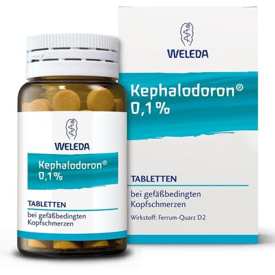 Weleda Kephalodoron 0,1% Tabletten - Kopfschmerzen Weleda Kephalodoron 0,1% Tabletten - Kopfschmerzen