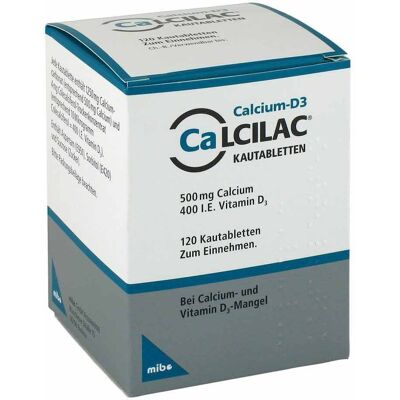 Calcilac 500mg/400 internationale Einheiten Calcilac 500mg/400 internationale Einheiten