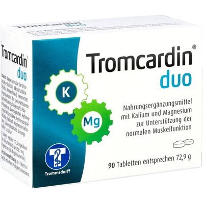 Trommsdorff Tromcardin duo - Magnesium & Kalium - Unterstützt Muskelfunktion Trommsdorff Tromcardin duo - Magnesium & Kalium - Unterstützt Muskelfunktion