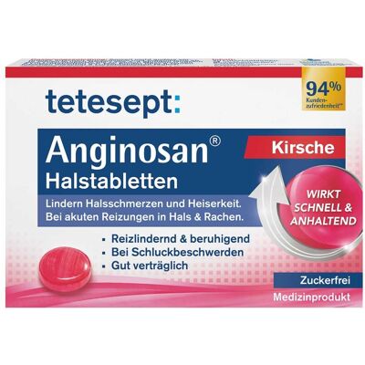 Tetesept Anginosan Halstabletten zuckerfrei Kirsch Tetesept Anginosan Halstabletten zuckerfrei Kirsch
