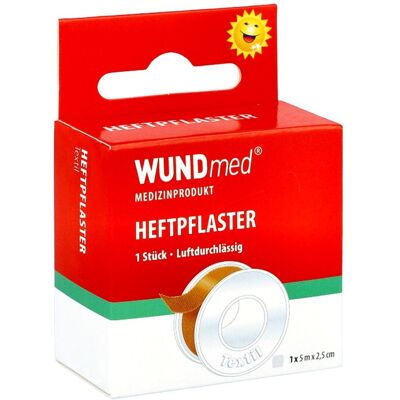 WUNDmed Heftpflaster Textil 2,5 cmx5 m WUNDmed Heftpflaster Textil 2,5 cmx5 m