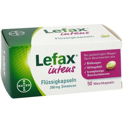 Lefax Marke Model 250mg Simeticon - Gasentlastungskapseln Lefax Marke Model 250mg Simeticon - Gasentlastungskapseln