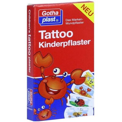 Gothaplast Tattoo Kinderpflaster 25x57 mm Gothaplast Tattoo Kinderpflaster 25x57 mm