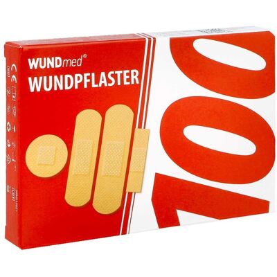 WUNDmed Wundpflaster luftdurchlässig+wasserfest 4 Grössen WUNDmed Wundpflaster luftdurchlässig+wasserfest 4 Grössen