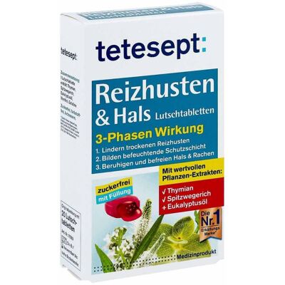 Tetesept Reizhusten & Hals Lutschtabletten Tetesept Reizhusten & Hals Lutschtabletten