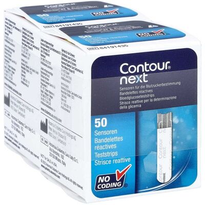 Bayer Contour Next Blutzucker-Teststreifen - Blutzuckermessung Bayer Contour Next Blutzucker-Teststreifen - Blutzuckermessung