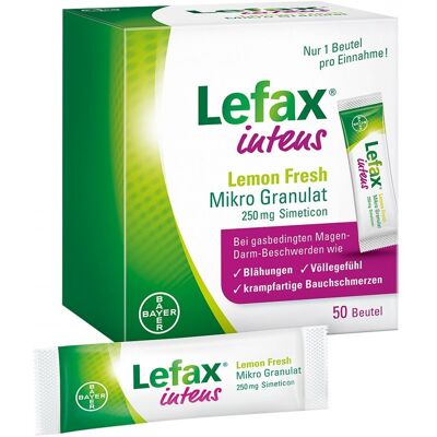 Lefax intens Lemon Fresh 250 mg Granulat Lefax intens Lemon Fresh 250 mg Granulat