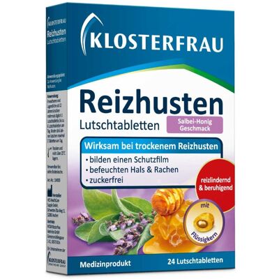 KLOSTERFRAU - Reizhusten Salbei-Honig - Lozenges KLOSTERFRAU - Reizhusten Salbei-Honig - Lozenges