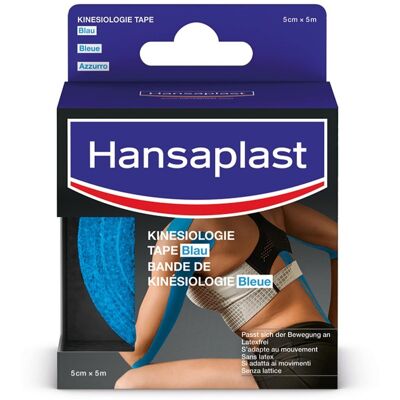 Hansaplast Kinesiologie Tape – Unterstützt Muskel- und Gelenkfun Hansaplast Kinesiologie Tape – Unterstützt Muskel- und Gelenkfun