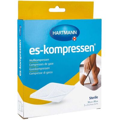 hygiene100 - ES-Kompressen 10x10 cm - 8-fach hygiene100 - ES-Kompressen 10x10 cm - 8-fach