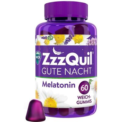 WICK Marke Melatonin Schlafgummis - Einschlafhilfe WICK Marke Melatonin Schlafgummis - Einschlafhilfe