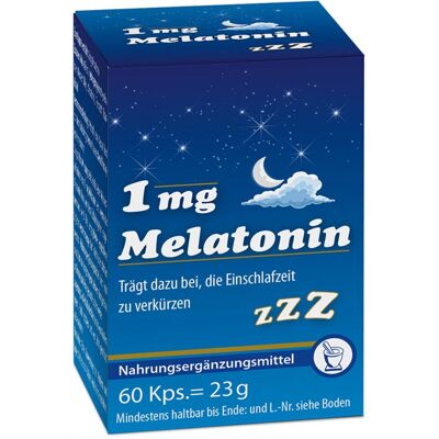 Pharma Peter Melatonin 1mg Kapseln Pharma Peter Melatonin 1mg Kapseln