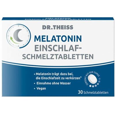 Dr.Theiss DR. THEISS Melatonin Einschlaf-Schmelztabletten Dr.Theiss DR. THEISS Melatonin Einschlaf-Schmelztabletten