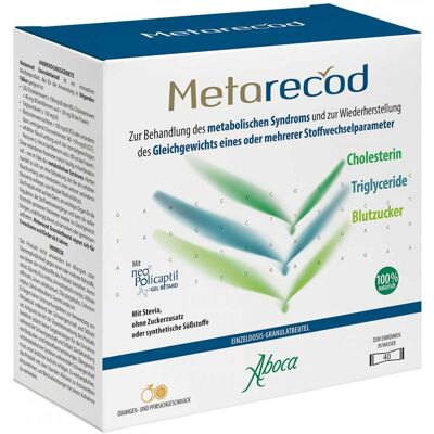 Aboca S.P.A. Societa' Agricola Metarecod Granulat 100 g - Nahrungsergänzungsmittel Aboca S.P.A. Societa' Agricola Metarecod Granulat 100 g - Nahrungsergänzungsmittel