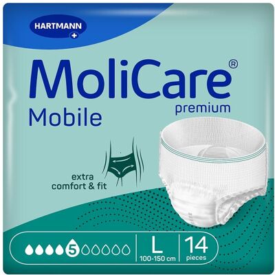 Molicare Premium Mobile 5 Tropfen Größe l Molicare Premium Mobile 5 Tropfen Größe l