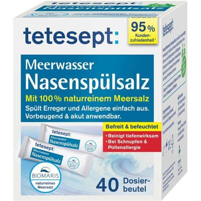 Tetesept Meerwasser Nasenspülsalz Tetesept Meerwasser Nasenspülsalz