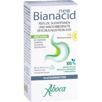 Aboca Neo Bianacid Lutschtabletten Zitronengeschmack Aboca Neo Bianacid Lutschtabletten Zitronengeschmack