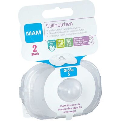 MAM Stillhütchen Größe 1 2er Set MAM Stillhütchen Größe 1 2er Set