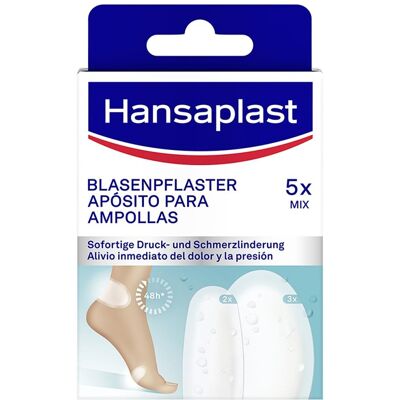 HANSAPLAST Blasen-Pflaster Mix Pack 5 St - Blister Plasters HANSAPLAST Blasen-Pflaster Mix Pack 5 St - Blister Plasters
